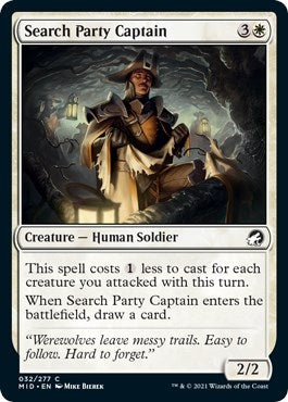 Search Party Captain (32) [MID] - MTG Single