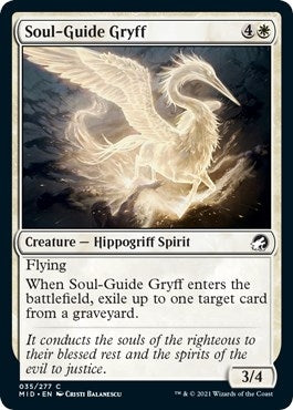 Soul-Guide Gryff (35) [MID] - MTG Single