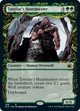 Tovolar’s Huntmaster (Showcase) (306) [MID] - MTG Single