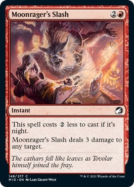 Moonrager’s Slash (148) [MID] - MTG Single