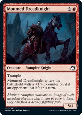 Mounted Dreadknight (150) [MID] - MTG Single