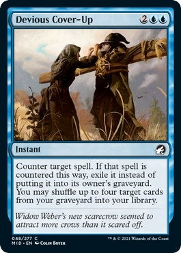 Devious Cover-Up (48) [MID] - MTG Single