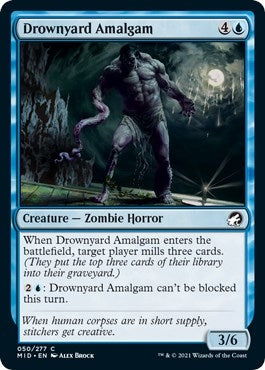 Drownyard Amalgam (50) [MID] - MTG Single