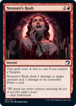 Neonate’s Rush (151) [MID] - MTG Single