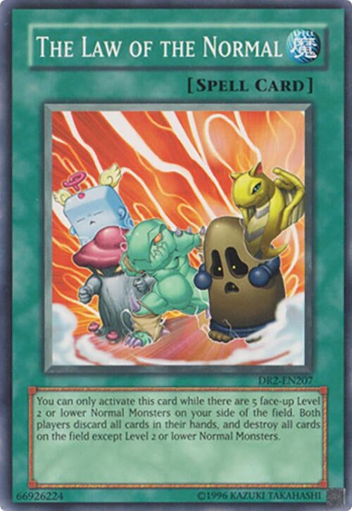 The Law of the Normal (2207) - YuGiOh Single