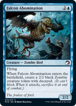 Falcon Abomination (52) [MID] - MTG Single