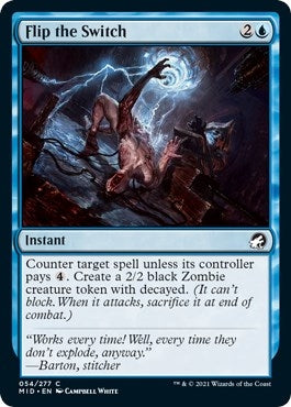 Flip the Switch (54) [MID] - MTG Single