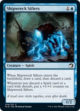 Shipwreck Sifters (74) [MID] - MTG Single