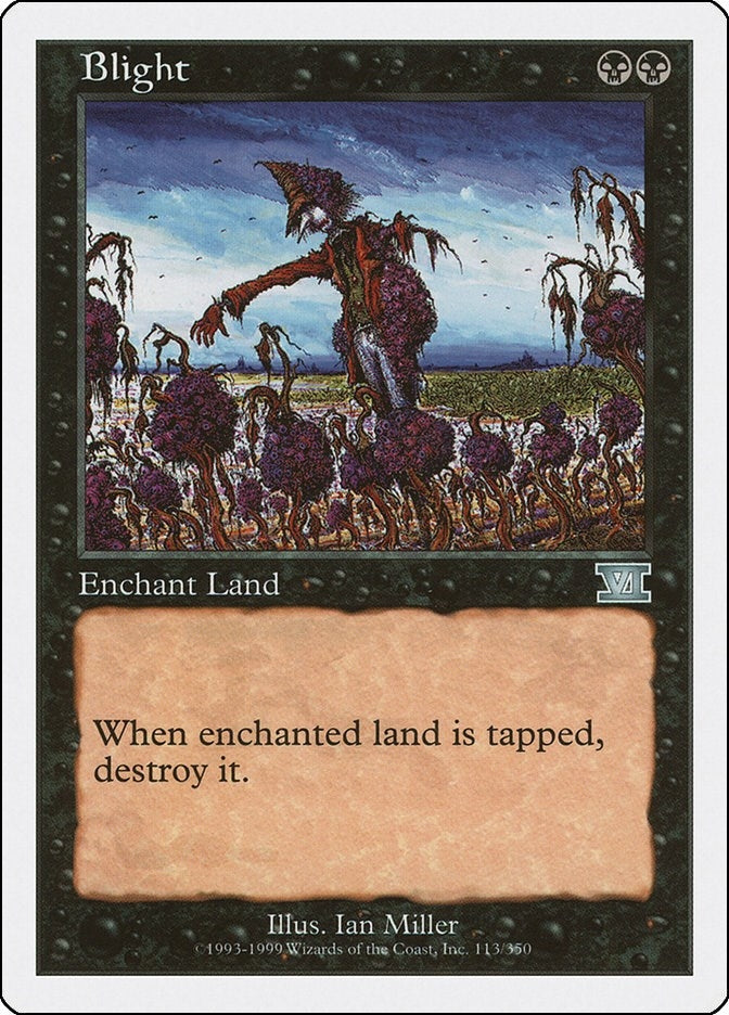 Blight (113) [6ED] - MTG Single