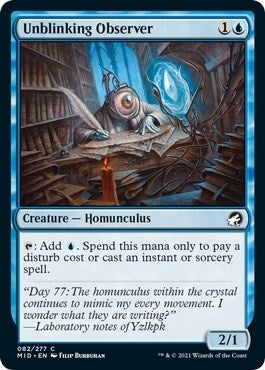 Unblinking Observer (82) [MID] - MTG Single