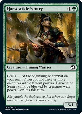 Harvesttide Sentry (186) [MID] - MTG Single