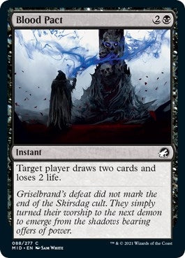 Blood Pact (88) [MID] - MTG Single