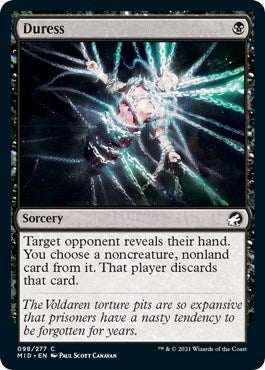 Duress (98) [MID] - MTG Single