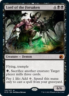 Lord of the Forsaken (110) [MID] - MTG Single