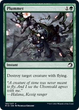 Plummet (193) [MID] - MTG Single