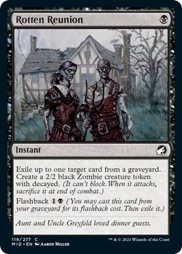Rotten Reunion (119) [MID] - MTG Single