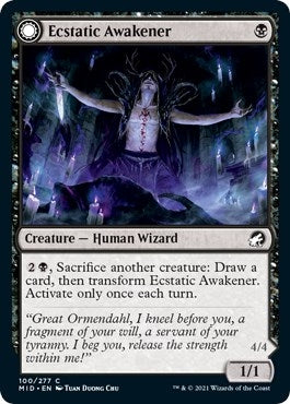 Ecstatic Awakener (100) [MID] - MTG Single