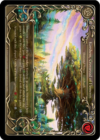 Korshem Crossroad of Elements (0) [ELE] - Flesh and Blood TCG Single