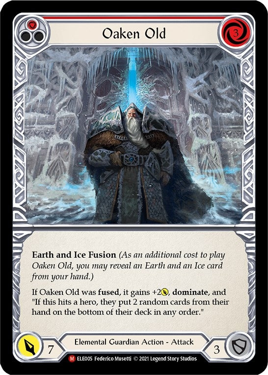 Oaken Old (5) [ELE] - Flesh and Blood TCG Single