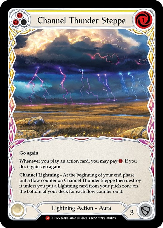 Channel Thunder Steppe (175) [ELE] - Flesh and Blood TCG Single