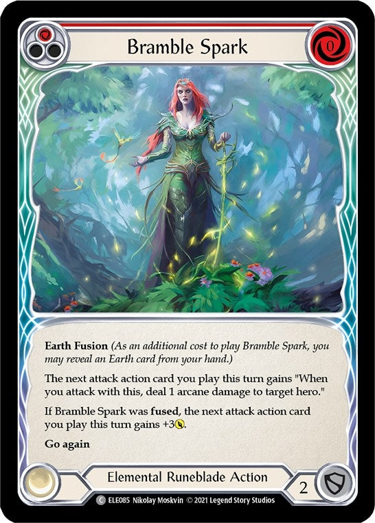 Bramble Spark (Red) (85) [ELE] - Flesh and Blood TCG Single