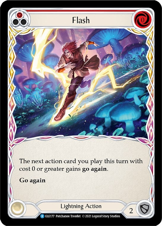 Flash (Red) (177) [ELE] - Flesh and Blood TCG Single
