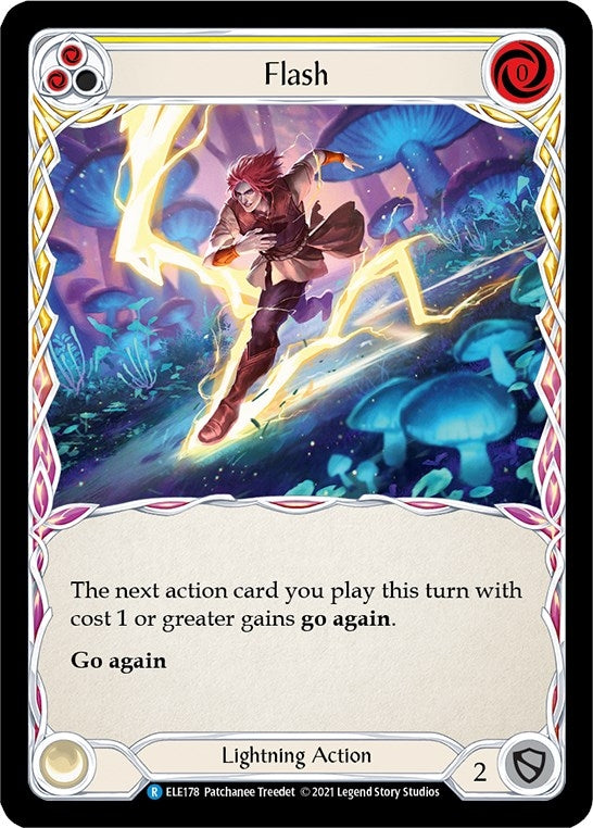 Flash (Yellow) (178) [ELE] - Flesh and Blood TCG Single