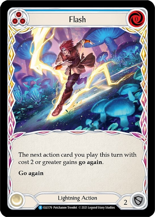 Flash (Blue) (179) [ELE] - Flesh and Blood TCG Single