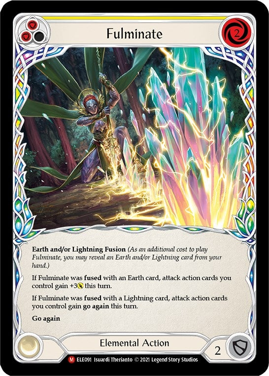 Fulminate (91) [ELE] - Flesh and Blood TCG Single