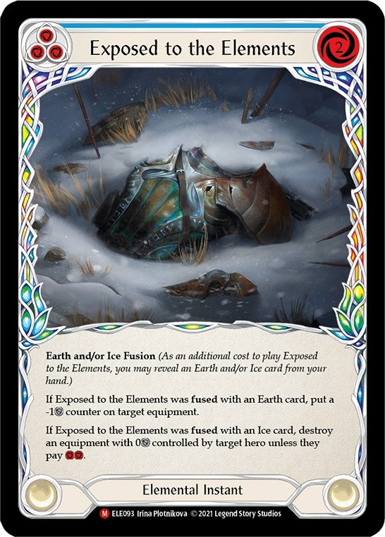 Exposed to the Elements (93) [ELE] - Flesh and Blood TCG Single