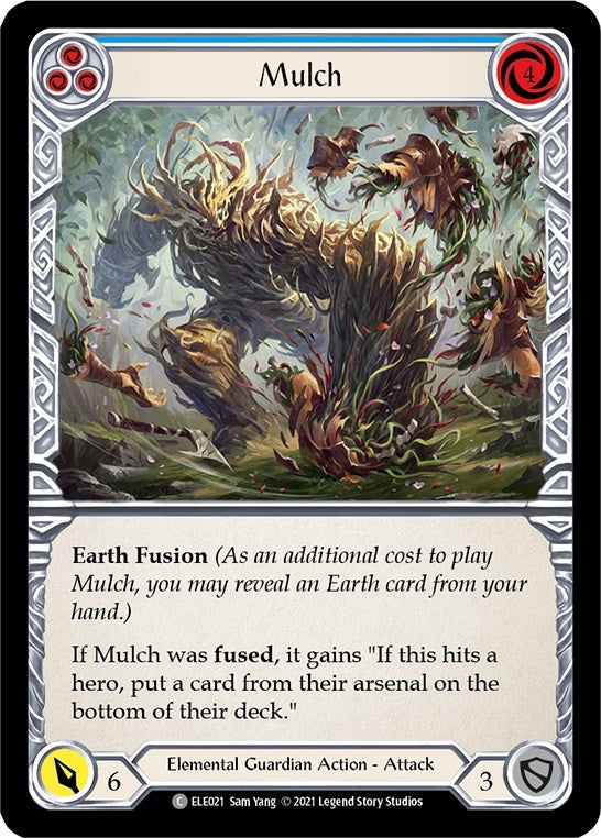 Mulch (Blue) (21) [ELE] - Flesh and Blood TCG Single