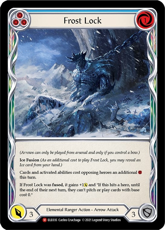Frost Lock (35) [ELE] - Flesh and Blood TCG Single