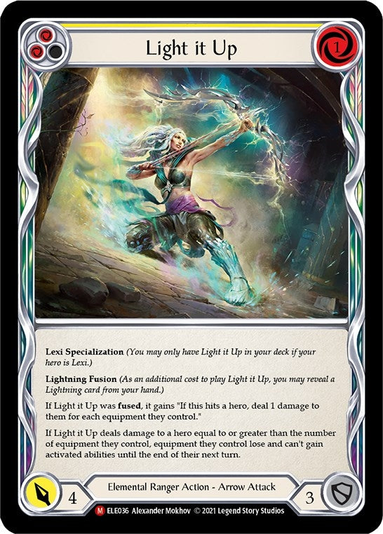 Light it Up (36) [ELE] - Flesh and Blood TCG Single