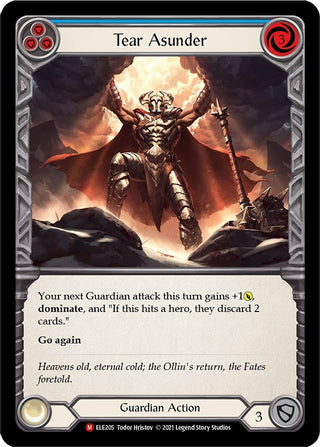 Tear Asunder (205) [ELE] - Flesh and Blood TCG Single