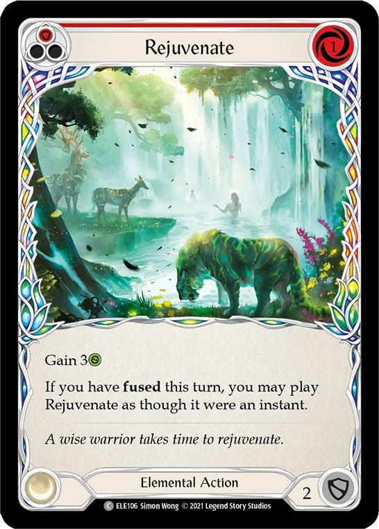 Rejuvenate (Red) (106) [ELE] - Flesh and Blood TCG Single