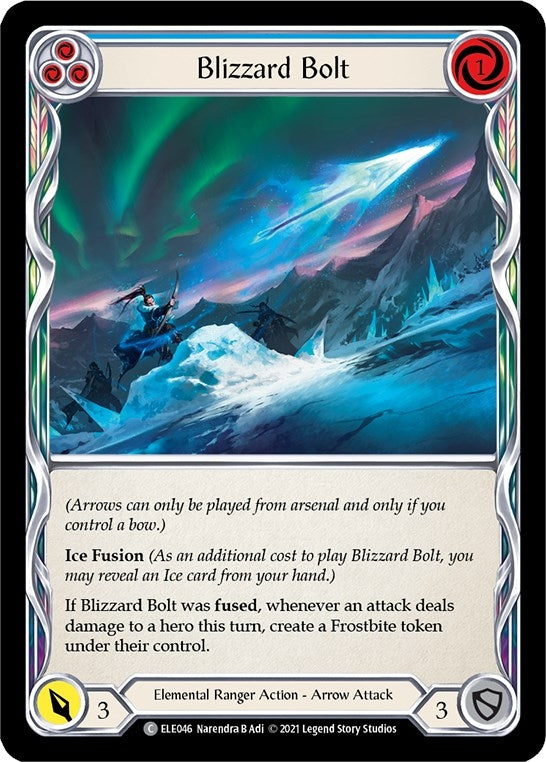 Blizzard Bolt (Blue) (46) [ELE] - Flesh and Blood TCG Single