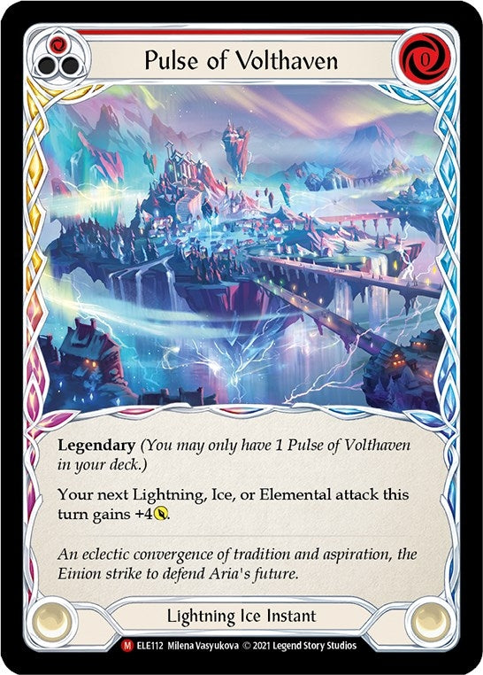 Pulse of Volthaven (112) [ELE] - Flesh and Blood TCG Single
