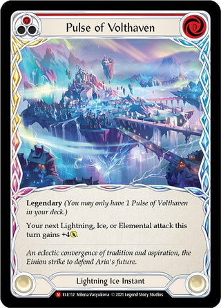 Pulse of Volthaven (112) [ELE] - Flesh and Blood TCG Single
