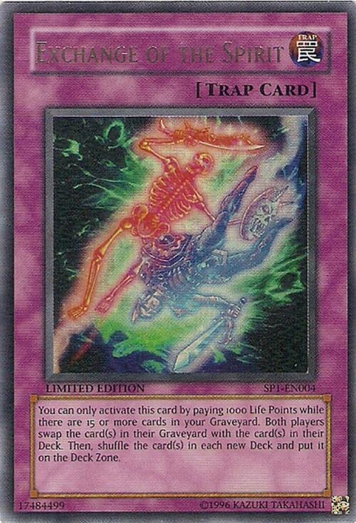 Exchange of the Spirit (1004) - YuGiOh Single