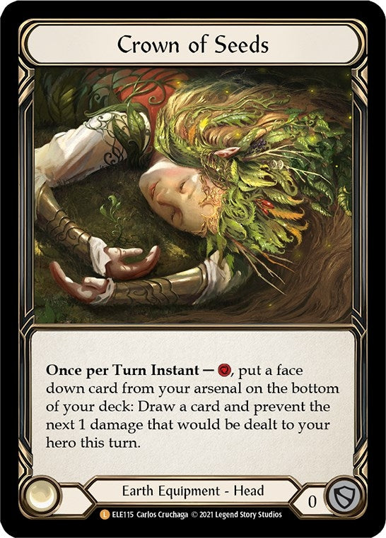 Crown of Seeds (115) [ELE] - Flesh and Blood TCG Single