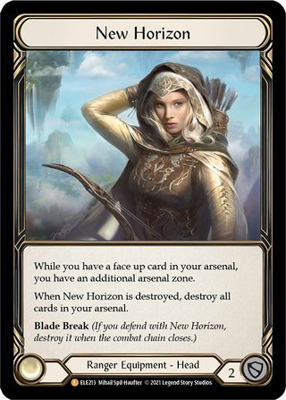 New Horizon (213) [ELE] - Flesh and Blood TCG Single