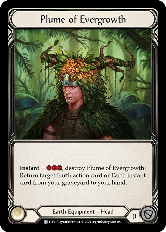 Plume of Evergrowth (116) [ELE] - Flesh and Blood TCG Single