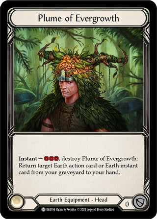 Plume of Evergrowth (116) [ELE] - Flesh and Blood TCG Single