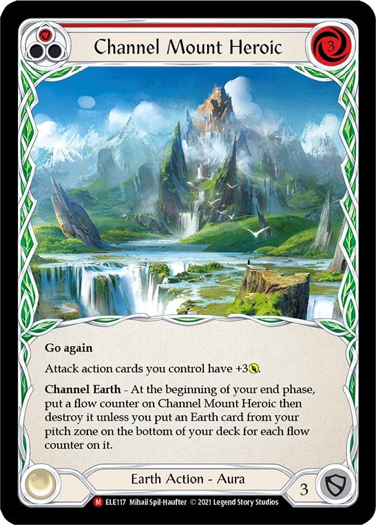 Channel Mount Heroic (117) [ELE] - Flesh and Blood TCG Single