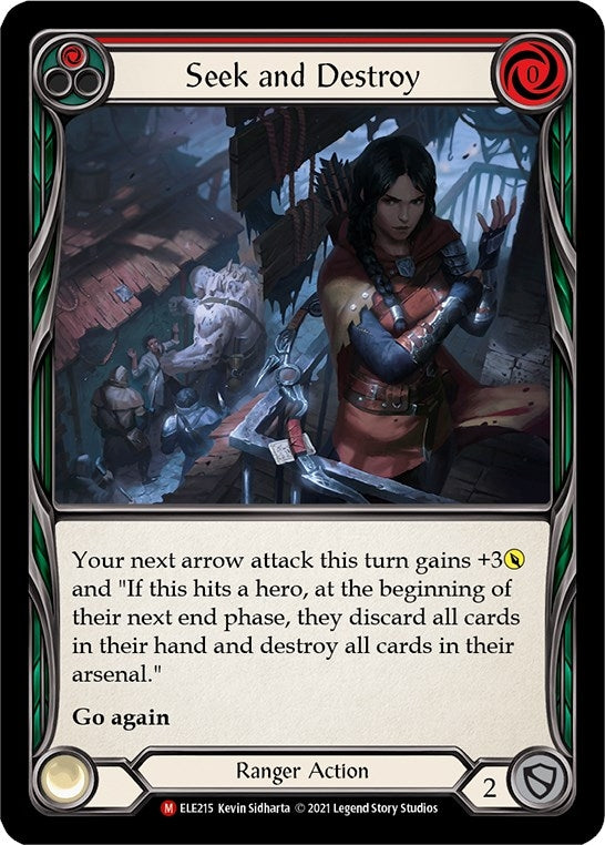Seek and Destroy (215) [ELE] - Flesh and Blood TCG Single