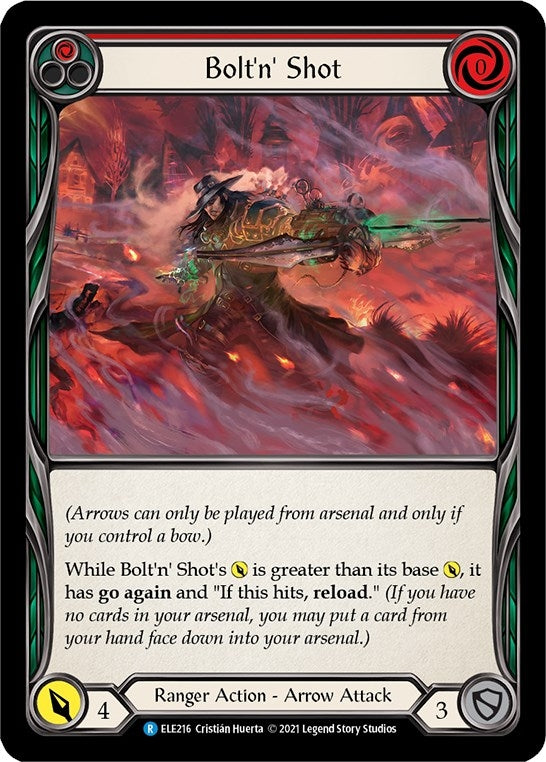 Bolt’n’ Shot (Red) (216) [ELE] - Flesh and Blood TCG Single