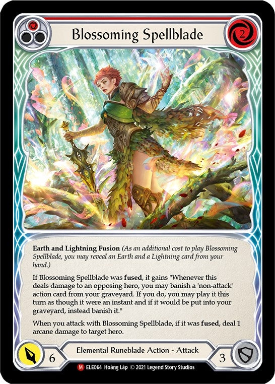 Blossoming Spellblade (64) [ELE] - Flesh and Blood TCG Single