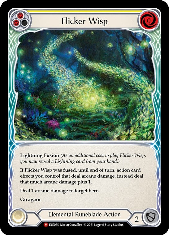 Flicker Wisp (65) [ELE] - Flesh and Blood TCG Single