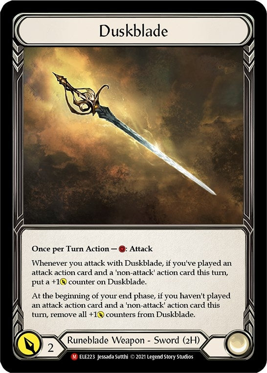 Duskblade (223) [ELE] - Flesh and Blood TCG Single