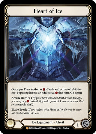 Heart of Ice (144) [ELE] - Flesh and Blood TCG Single